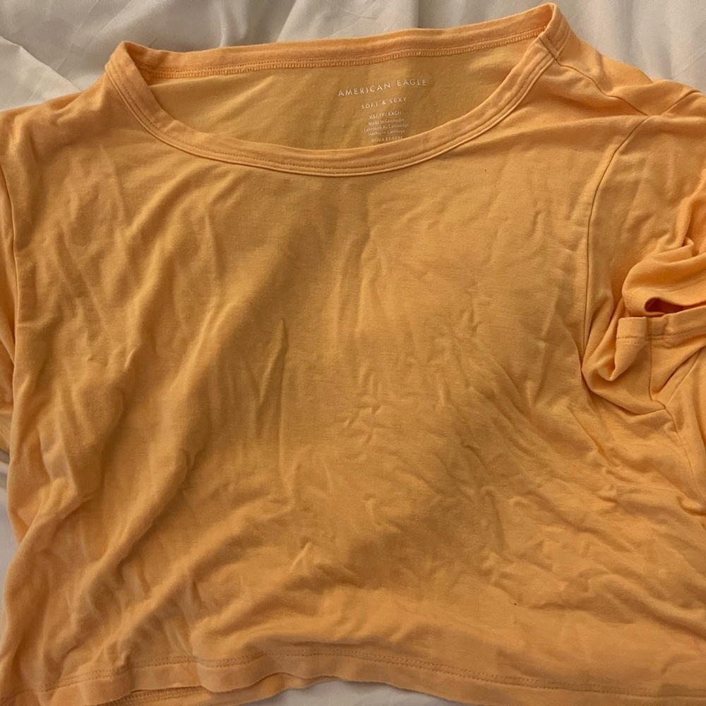 American eagle crop size xs